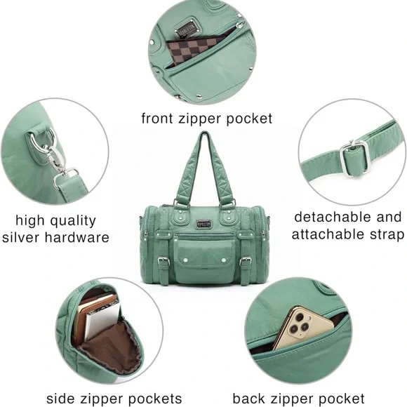 EUC Scarleton Faux Leather Crossbody/Shoulder Bag - Picture 13 of 15